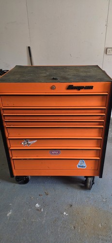Orange snap toolbox - snap-on,