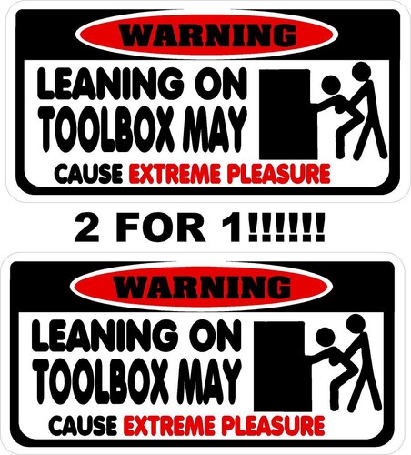 Leaning tool box - on,