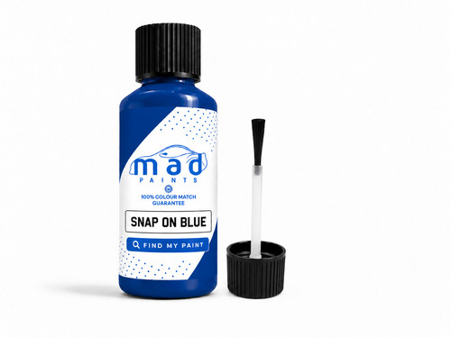 Blue touch paint for - up, snap
